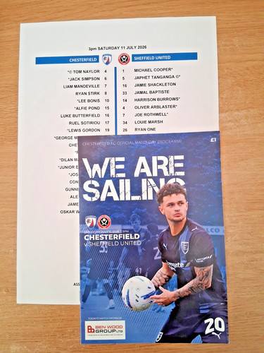 Chesterfield sheffield - chesterfield, v