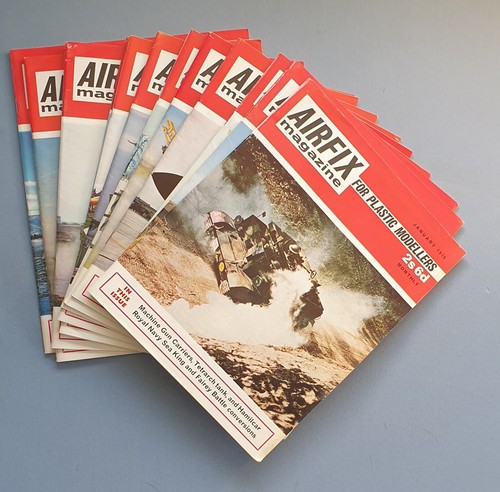 Vintage airfix magazines 12 - vintage,