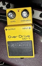 Boss OD-1 Overdrive Made In Japan 1977-80 Raytheon Chip Excellent Condition