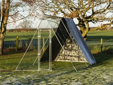 Alphapet 2.5x3m Walk-in Chicken Run Coop Cage Hens Rabbit Ducks Chickens Poultry