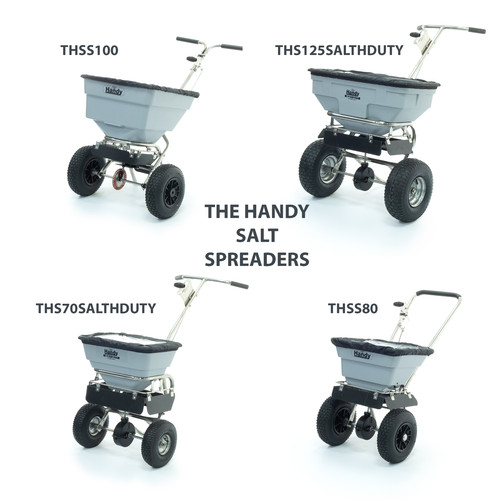 Salt spreaders the handy - salt,