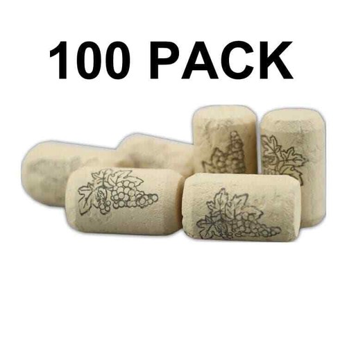 Wine bottle corks 100 pack - corks,