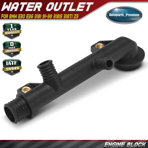 Engine block coolant pipe - pipe, for
