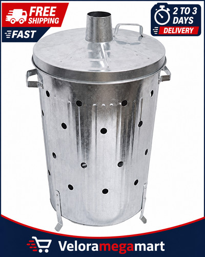 90l galvanized incinerator - 90l,