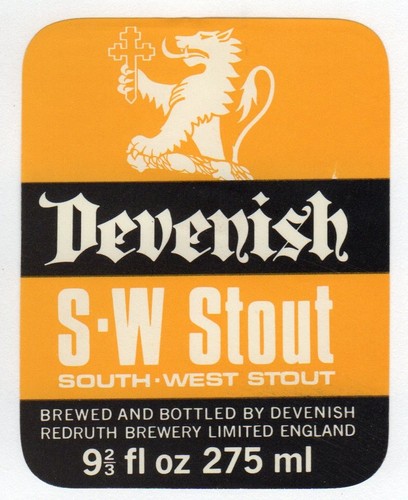 Beer label devenish - beer, brewery