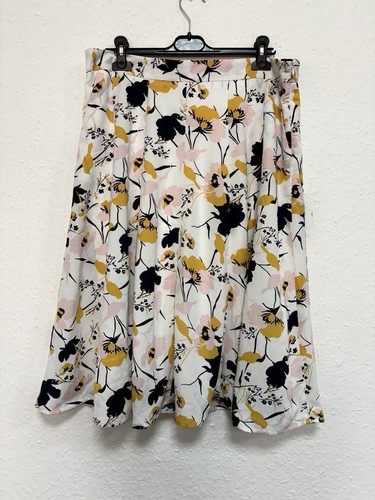 Damart floral pleated midi - damart,