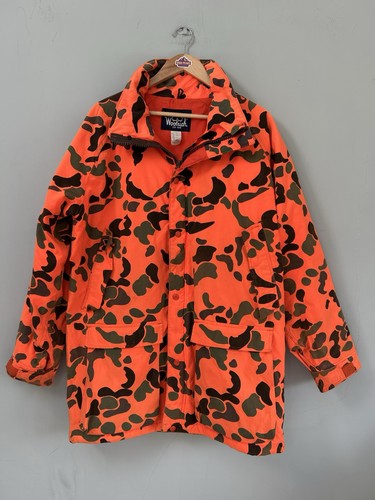 Vintage woolrich orange camo - vintage,