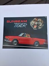 ORIGINAL  VINTAGE CAR DEALERSHIP BROCHURE 1966  SUNBEAM TIGER SPORTS CAR
