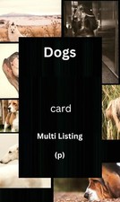 Postcard Dogs - Astrid Harrisson - Select dog from list - Postcrossing - P