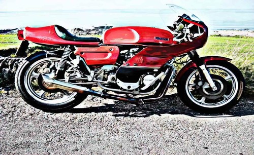 Photo motorbike kawasaki - a4,