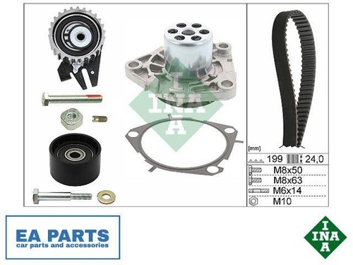 Water pump timing belt set - timing,