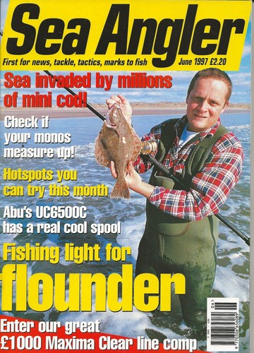 Sea angler magazine - sea, june