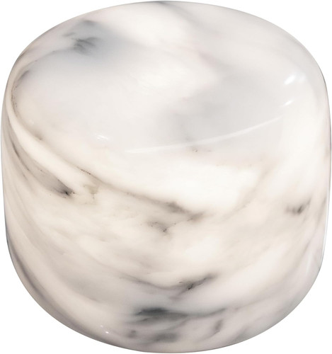 Natural marble table lamp - natural,