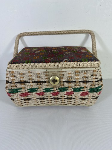 Vintage wicker sewing - wicker,