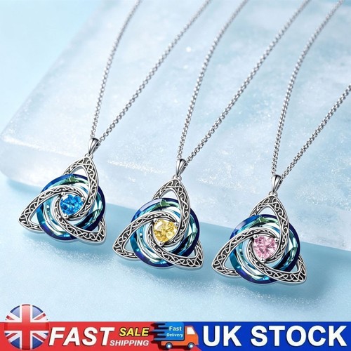 Birthstone celtic trinity - trinity, knot