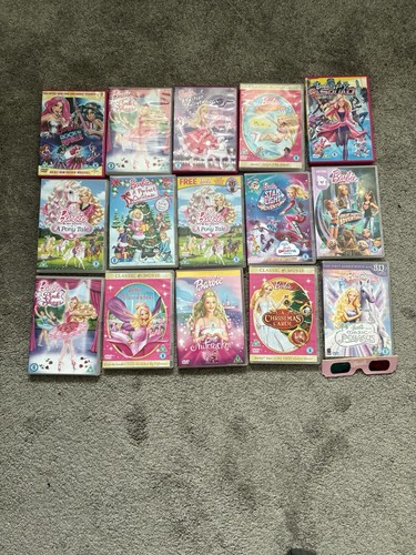 Barbie dvd bundle - 15,