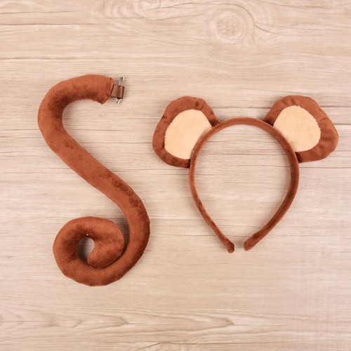 Monkey ears and tail set - ears,