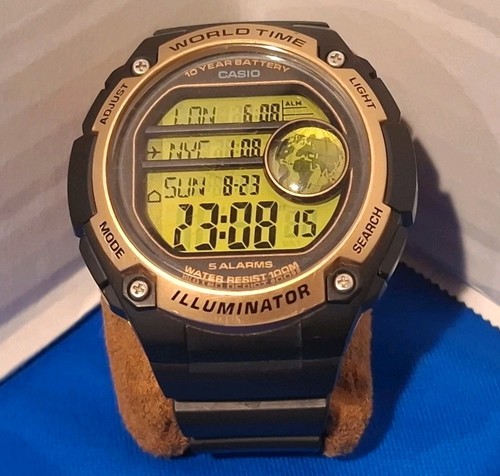 Casio 3000w world time - casio,
