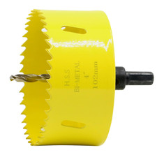 Bi-Metal 4 inch Hole Saw with