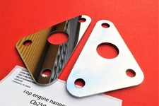 HONDA SUPERDREAM CB250N CB400N - NEW MIRROR FINISH TOP ENGINE MOUNTING BRACKETS