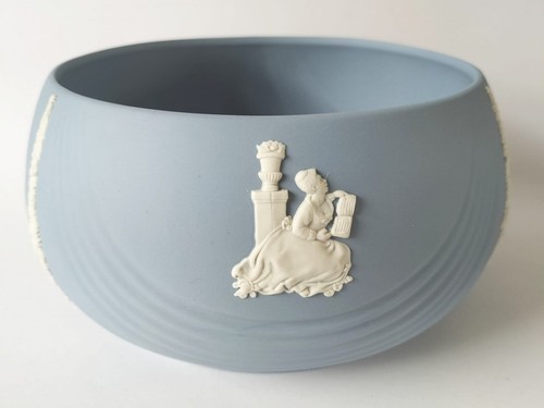 Wedgwood blue jasper bowl - wedgwood,