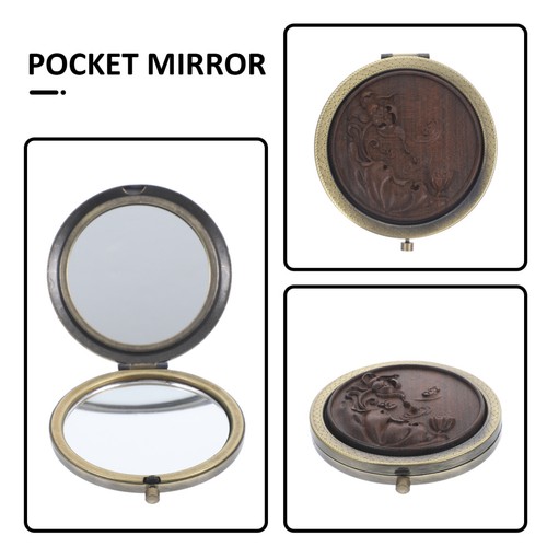 Vintage mirror women portable - vintage,