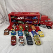 Disney Cars Bundle Mack Hauler Car Storage Transporter/ Diecasts plastic Joblot 