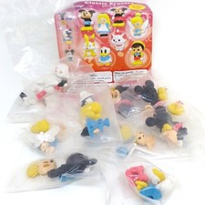 10 Disney Classic Erasers capsule toys Mickey Mouse Tinker Bell Marie gacha