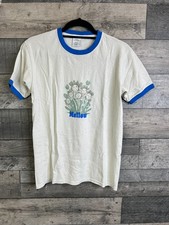 86 Urban Outfitters Graphic Tee T Shirt Size XXS Oversize Ivory LIVE