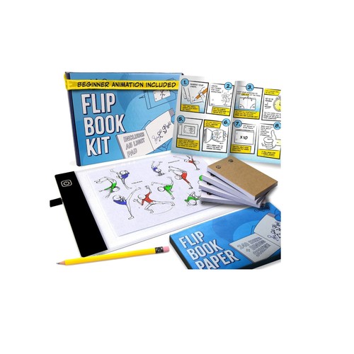Flip book kit led light - flip,