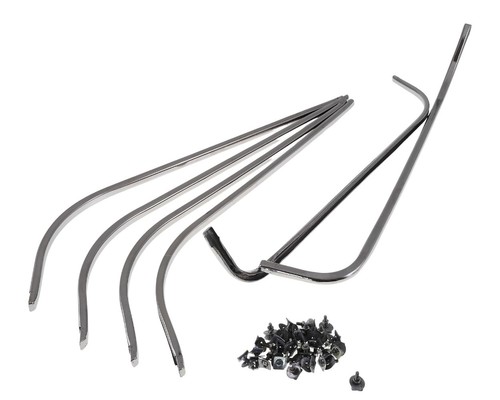 Running board trims - board, set