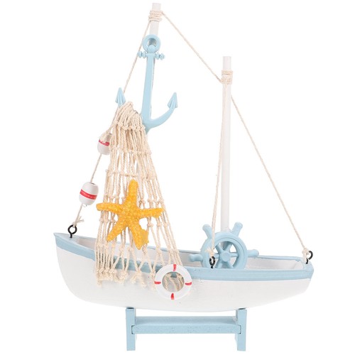 Assorted color wooden sailboat - wooden,