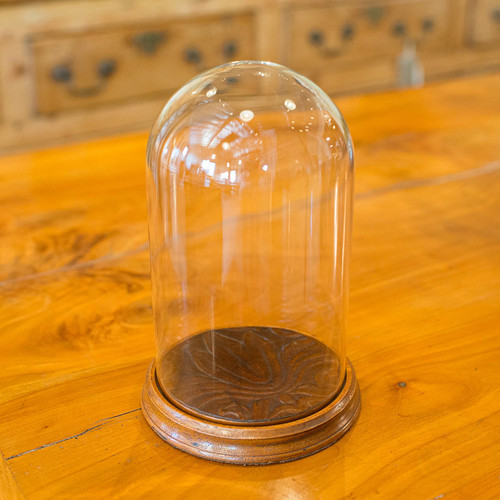 Small vintage display dome - small,