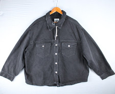 Zara Black Cotton Distressed