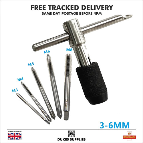 6pcs hand tap - 6pcs, thread