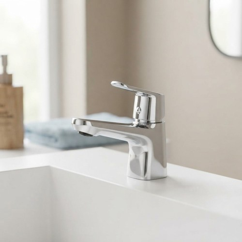 High arc gooseneck basin mixer - high-arc,