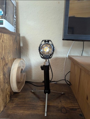 Motorcycle headlight tripod - headlight,