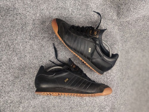 Vintage adidas rom black gold - rom,