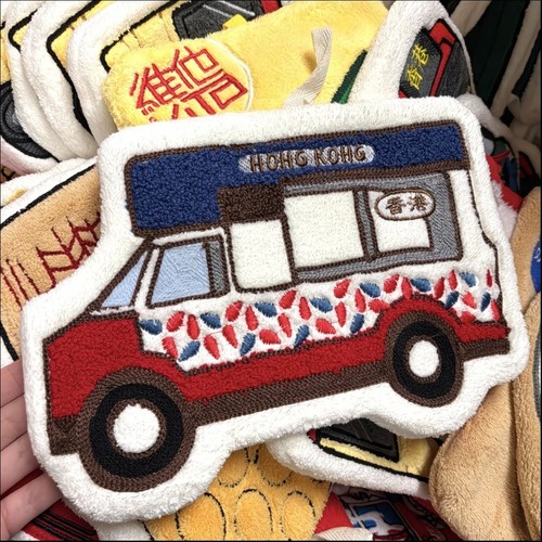 Hong kong ice cream van - hong, hand