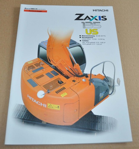 Hitachi zaxis 135us excavator - 135us,