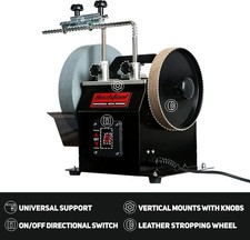 Wet Bench Grinder-BUCKTOOL 250mm 180W Water-Cooled Sharpening System