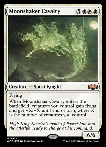 Moonshaker cavalry wilds - moonshaker, of