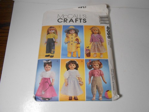 4066 mccall sewing pattern - mccall's,