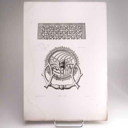Antique engraving print - engraving, 1500