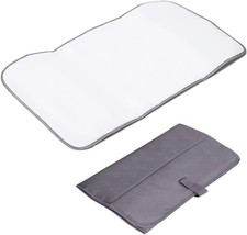 Lekebaby Foldable Travel Changing Mat Portable Baby Change Mat - Grey