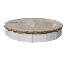Pool Mate 6030-4-PM Premium Winter Round Above-Ground Pool Cover, 30-ft, Sand