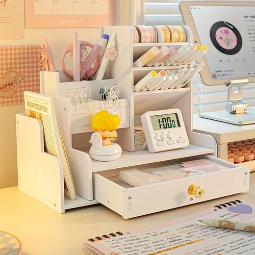 Office study desk organizer - study,