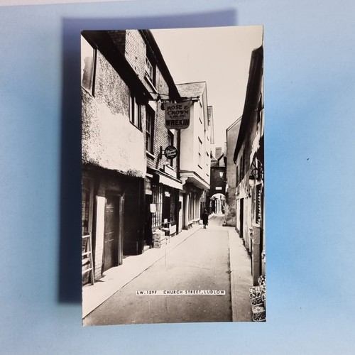 Ludlow postcard c1950 real - postcard,