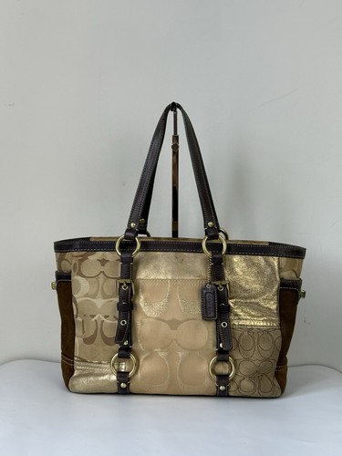 Vintage coach gold multicolour - vintage,
