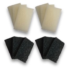 Compatible Interpet PF1 Filter Foam And Carbon Sponge Set Aquarium Fish Tank